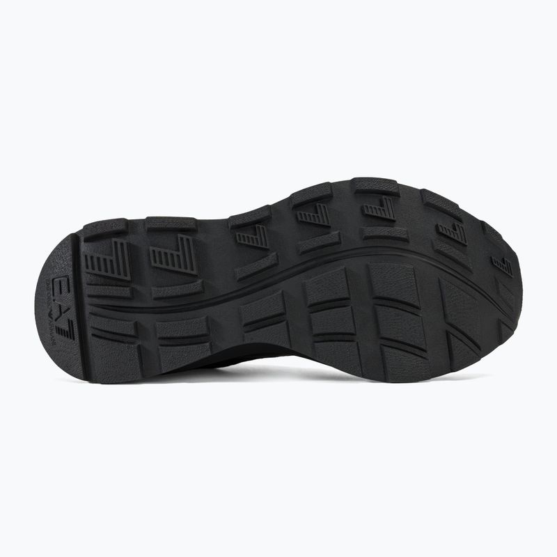 Кросівки EA7 Emporio Armani Black & White Altura Knit triple black/gold 4