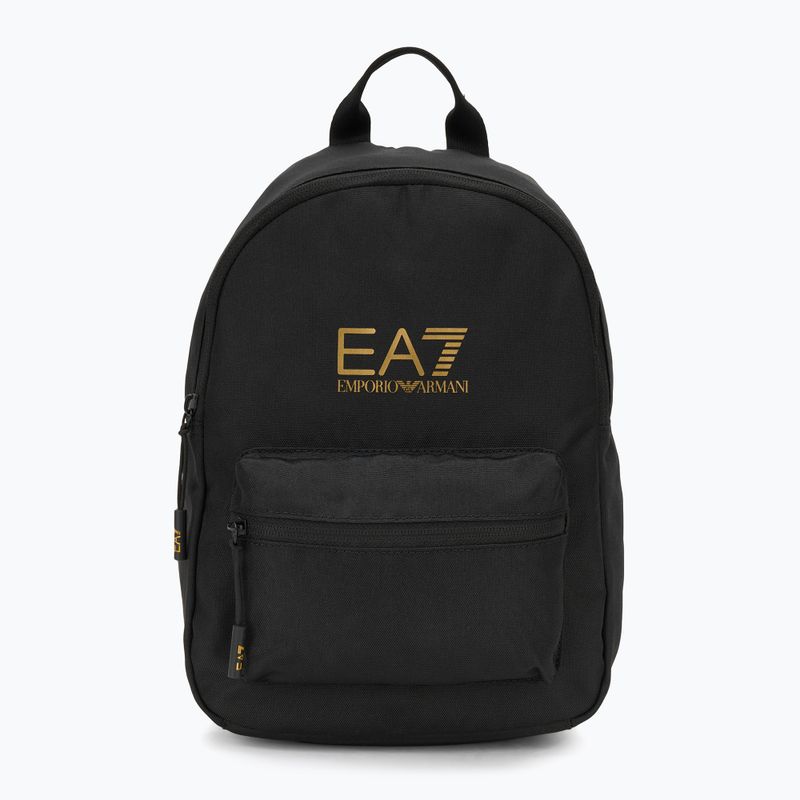 Рюкзак міський дитячий EA7 Emporio Armani Train Core 6 л black / gold logo