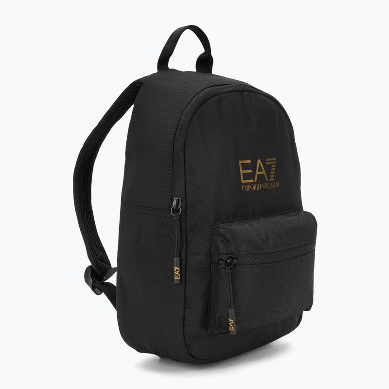 Рюкзак міський дитячий EA7 Emporio Armani Train Core 6 л black / gold logo 2