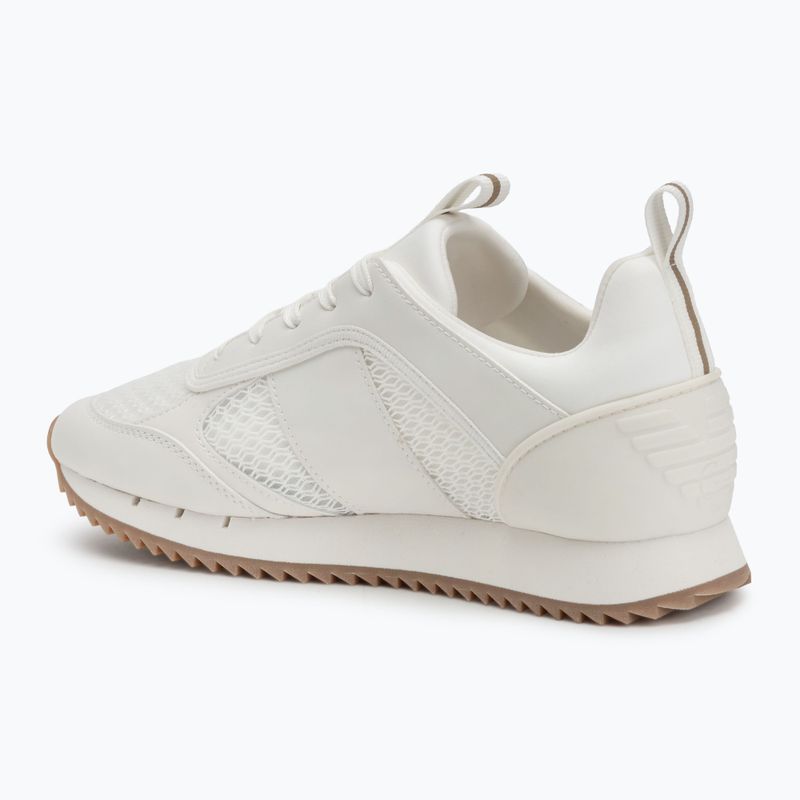 Кросівки EA7 Emporio Armani Black & White Laces triple off wht/gold 3