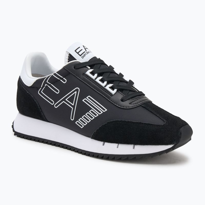 Кросівки EA7 Emporio Armani Black & White Vintage blk/white/blk eagle