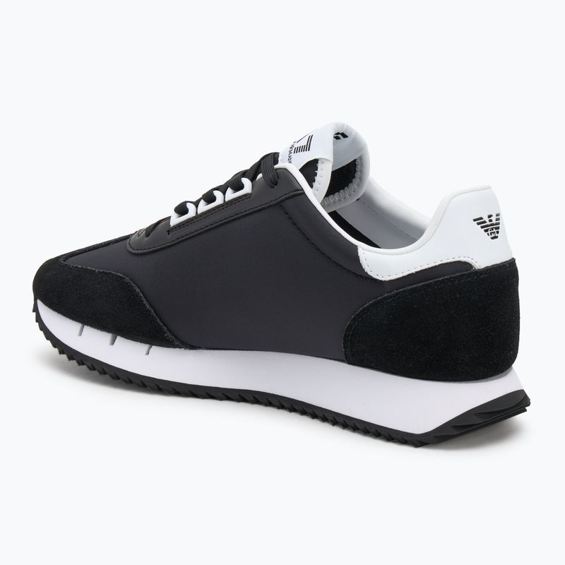 Кросівки EA7 Emporio Armani Black & White Vintage blk/white/blk eagle 3