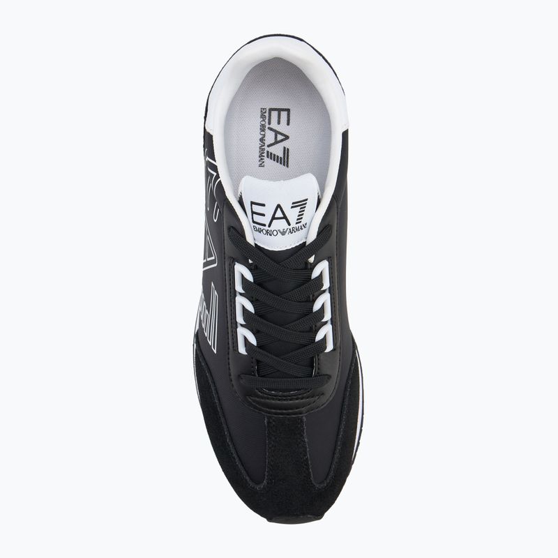 Кросівки EA7 Emporio Armani Black & White Vintage blk/white/blk eagle 5