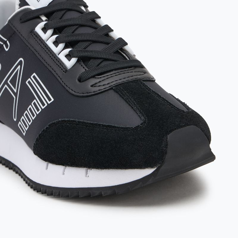 Кросівки EA7 Emporio Armani Black & White Vintage blk/white/blk eagle 7