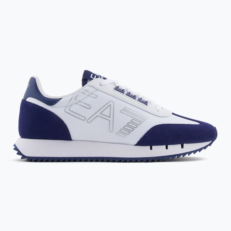Кросівки EA7 Emporio Armani Black & White Vintage white/medieval blu