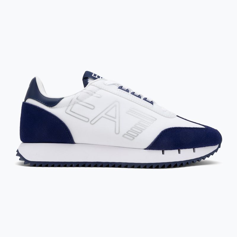 Кросівки EA7 Emporio Armani Black & White Vintage white/medieval blu 2