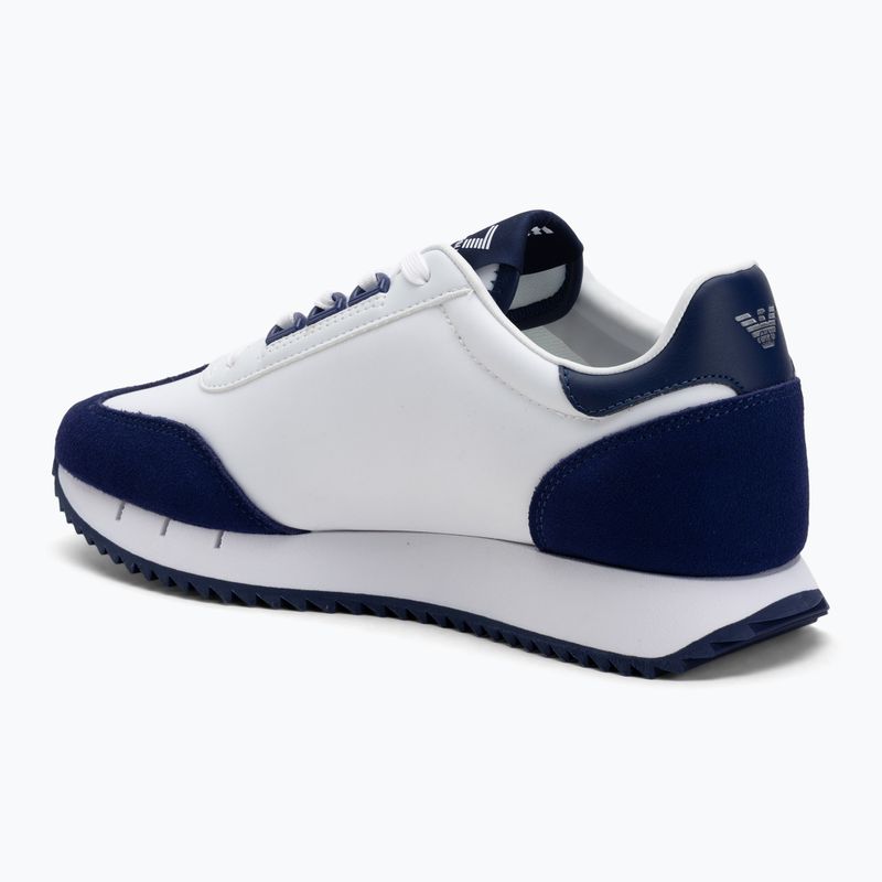 Кросівки EA7 Emporio Armani Black & White Vintage white/medieval blu 3