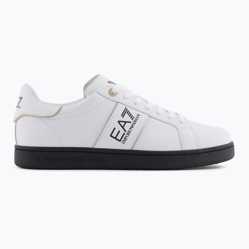 Кросівки EA7 Emporio Armani Classic Logo white/gold/black