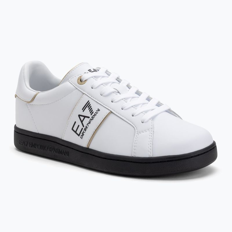 Кросівки EA7 Emporio Armani Classic Logo white/gold/black