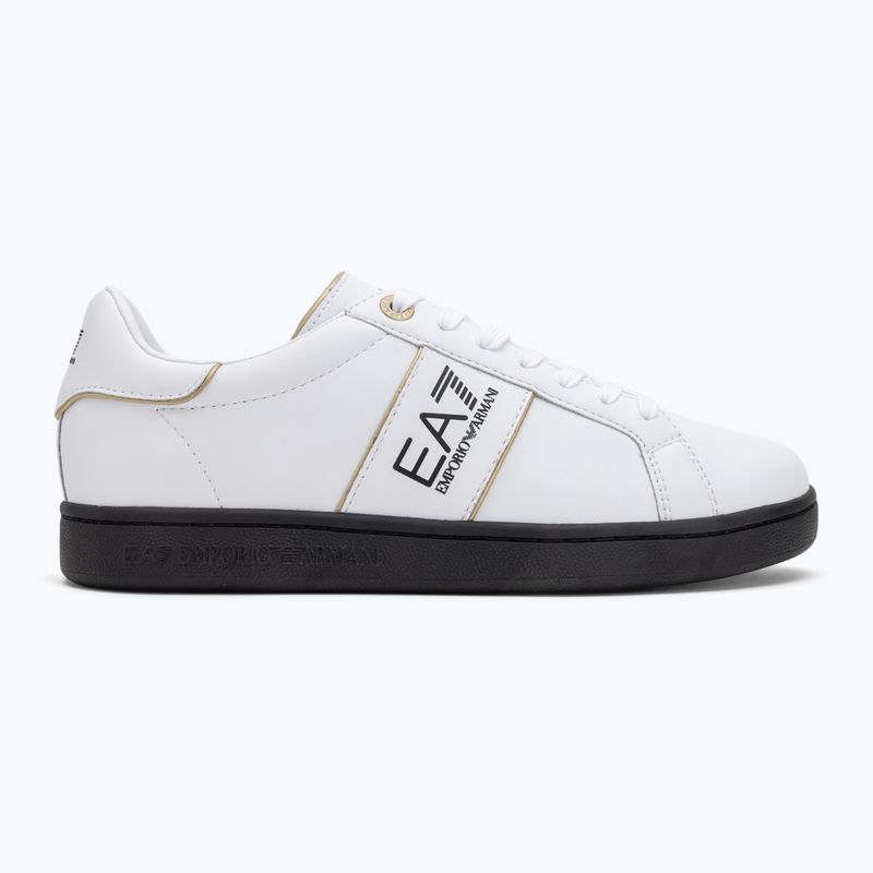 Кросівки EA7 Emporio Armani Classic Logo white/gold/black 2