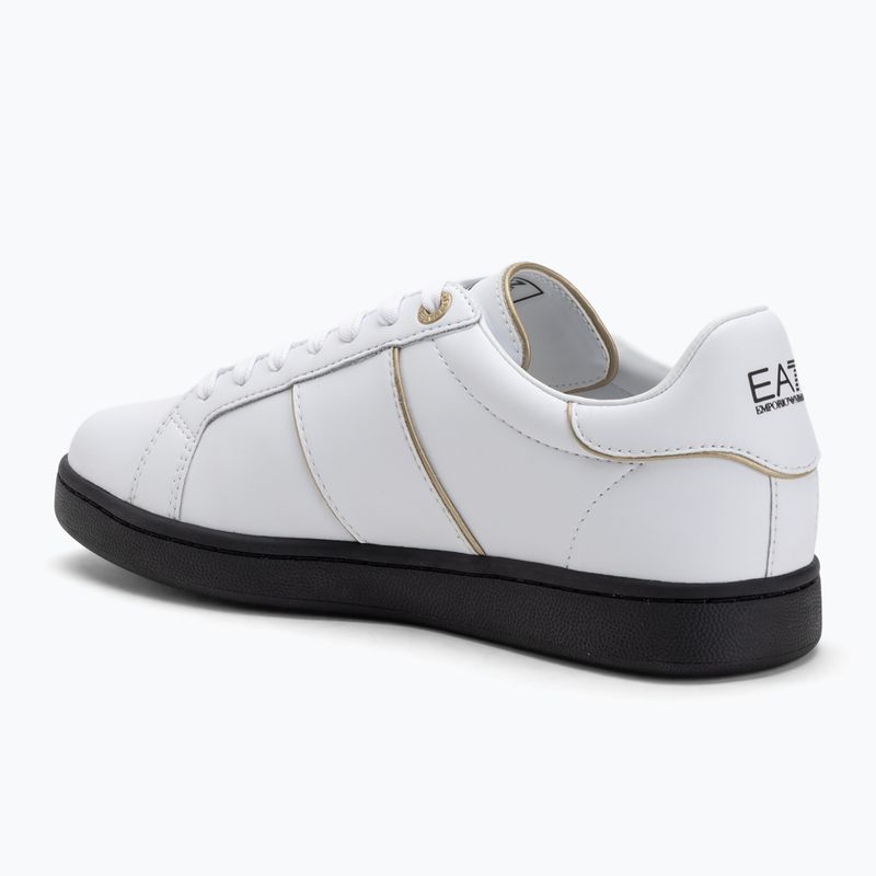 Кросівки EA7 Emporio Armani Classic Logo white/gold/black 3