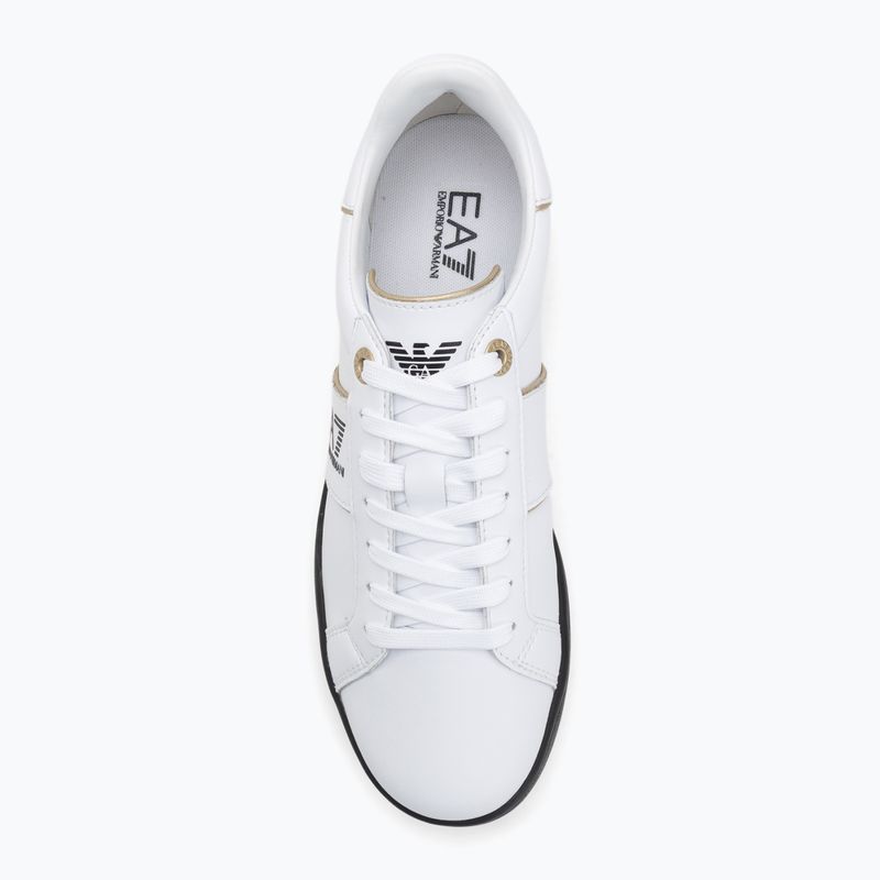 Кросівки EA7 Emporio Armani Classic Logo white/gold/black 5