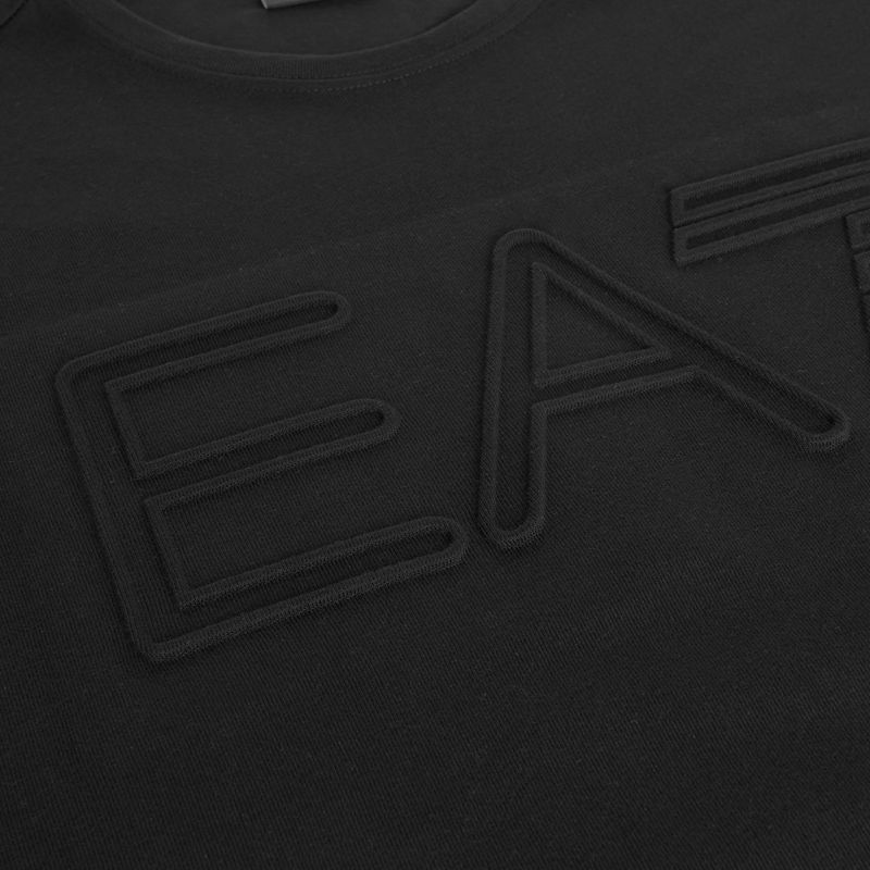 Чоловіча футболка EA7 Emporio Armani Logo Series чорна 3