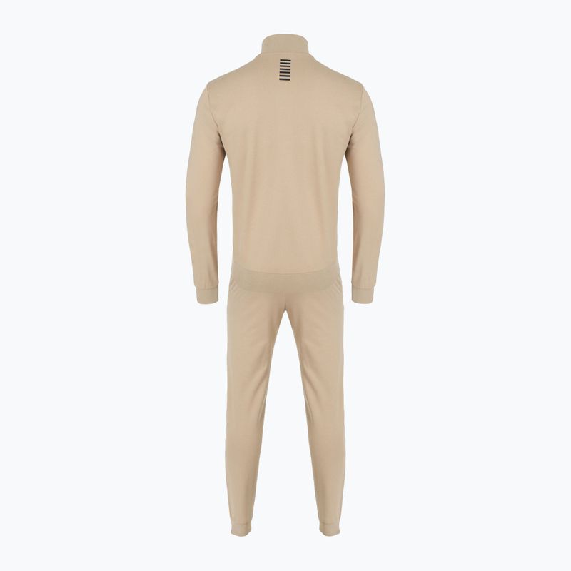 Спортивний костюм чоловічий EA7 Emporio Armani Train Core Identity Tracksuit FZ cobblestone 2