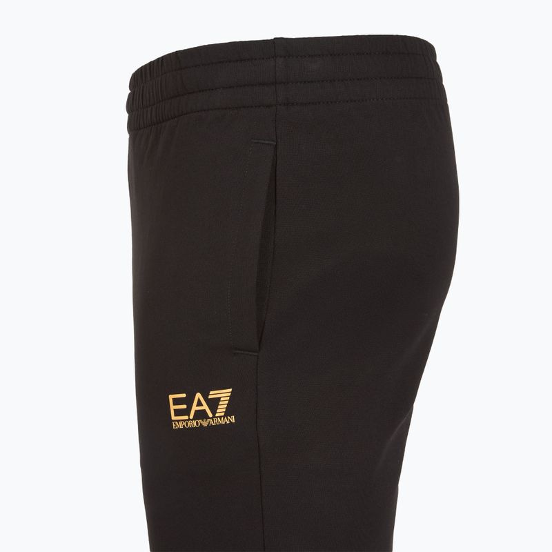 Спортивний костюм чоловічий EA7 Emporio Armani Train Core Identity Tracksuit FZ black/gold 11