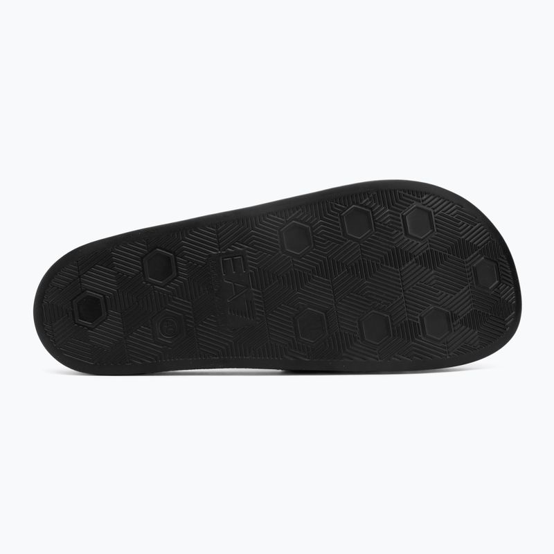 Шльопанці EA7 Emporio Armani Water Sports All Over full black / white 4