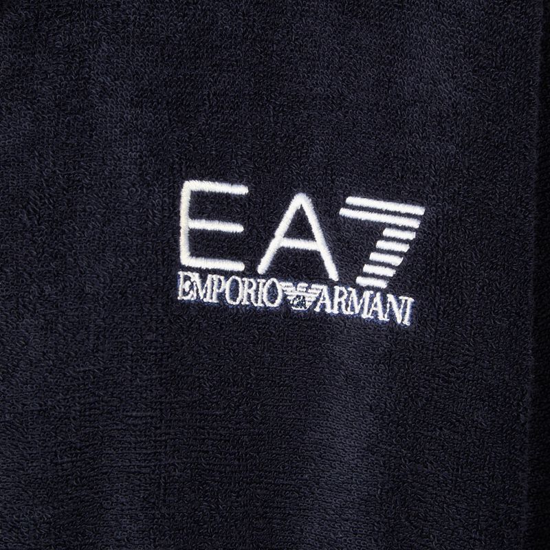 Чоловічий халат EA7 Emporio Armani Core Armani синій 3