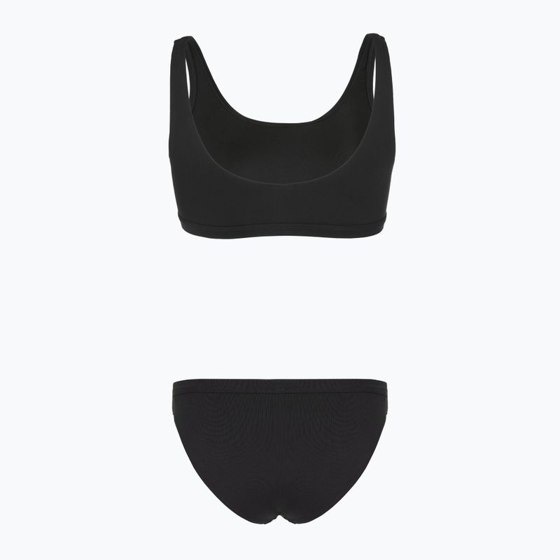 Купальник роздільний жіночий EA7 Emporio Armani Maxi Logo Bikini Top black 2