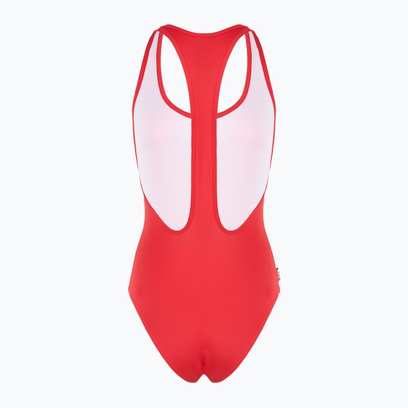 Купальник суцільний жіночий EA7 Emporio Armani Maxi Logo One Piece racing red 2