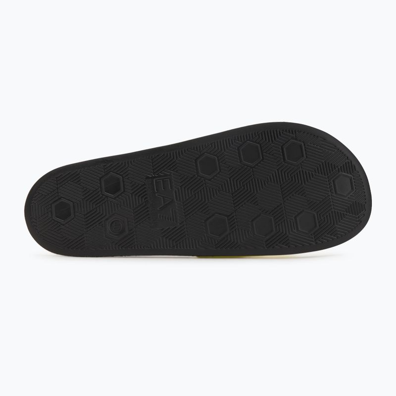 Шльопанці EA7 Emporio Armani Water Sports Visibility yellow flueo / black 4
