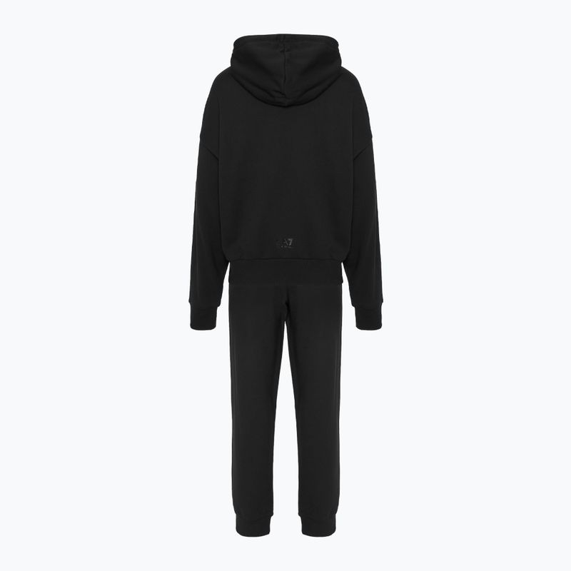 Спортивний костюм жіночий EA7 Emporio Armani Train Visibility Tracksuit HO CH FZ black 2