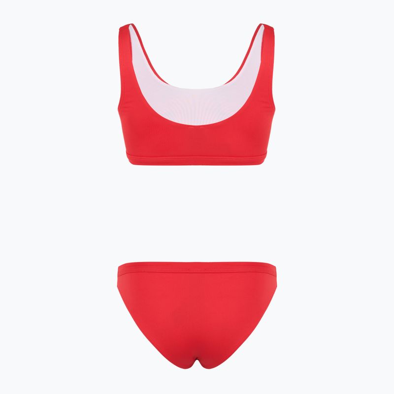 Купальник роздільний жіночий EA7 Emporio Armani Maxi Logo Bikini Top racing red 2