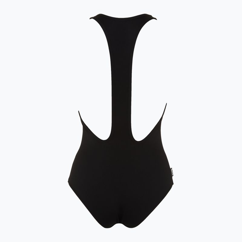Купальник суцільний жіночий EA7 Emporio Armani Maxi Logo One Piece black 2