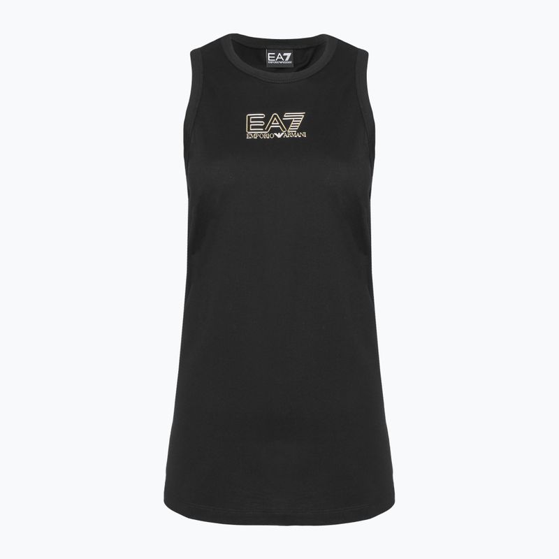 Жіночий танк EA7 Emporio Armani Train Visibility Tank чорний / золотий