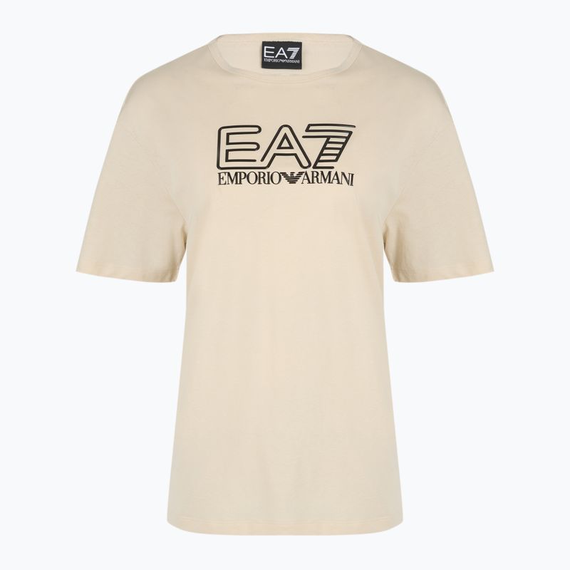 Жіноча футболка EA7 Emporio Armani Train Visibility мигдальне молоко