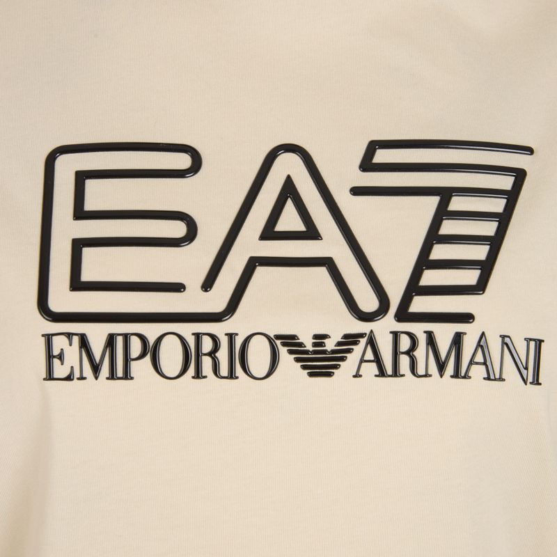 Жіноча футболка EA7 Emporio Armani Train Visibility мигдальне молоко 3