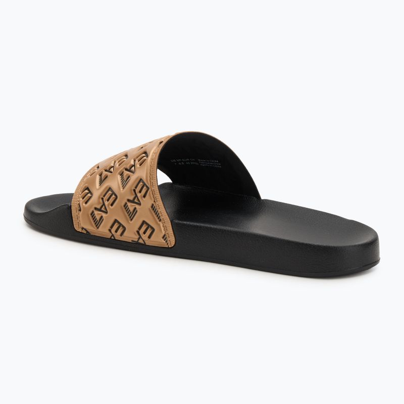 Шльопанці EA7 Emporio Armani Water Sports All Over black / gold 3