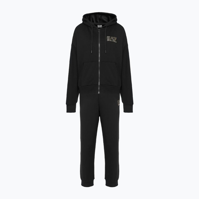 Спортивний костюм жіночий EA7 Emporio Armani Train Visibility Tracksuit HO CH FZ black/gold