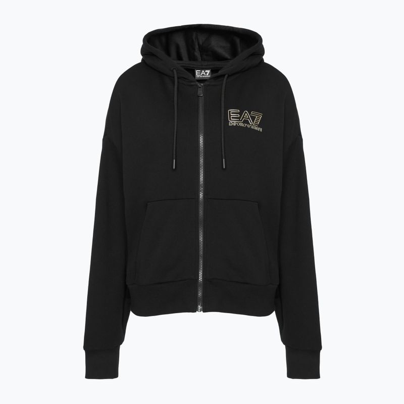Спортивний костюм жіночий EA7 Emporio Armani Train Visibility Tracksuit HO CH FZ black/gold 3