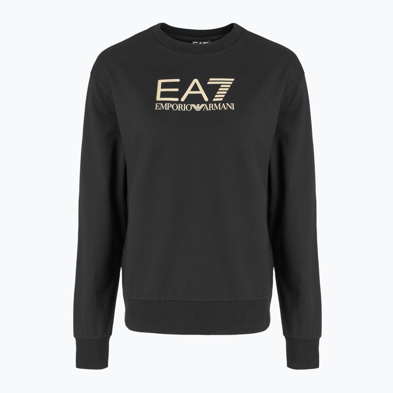 Спортивний костюм жіночий EA7 Emporio Armani Train Tracksuit MaxiLogo black/gold 3