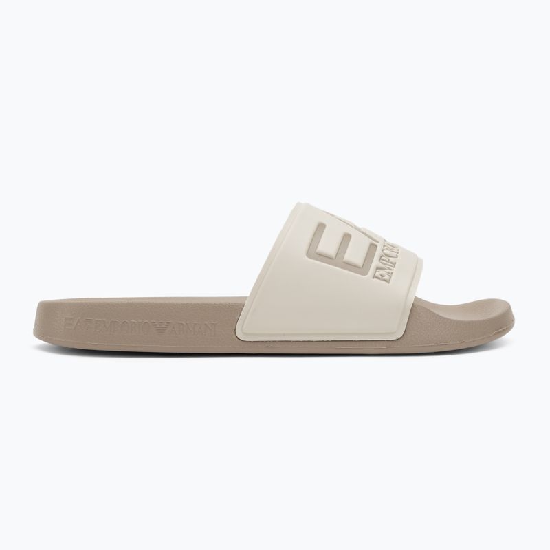 Шльопанці EA7 Emporio Armani Water Sports Visibility cobblestone / silver birch 2