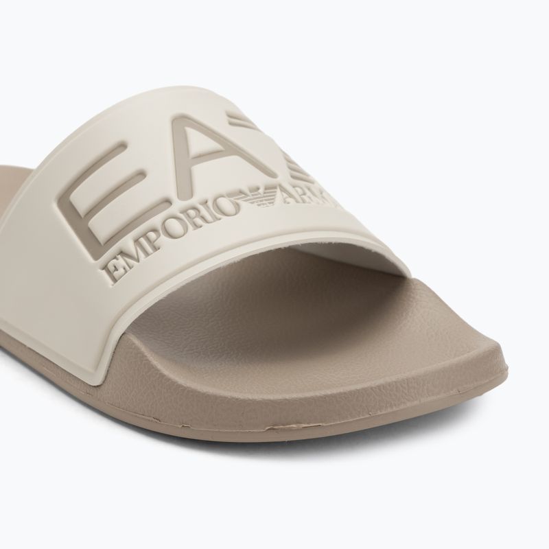 Шльопанці EA7 Emporio Armani Water Sports Visibility cobblestone / silver birch 7