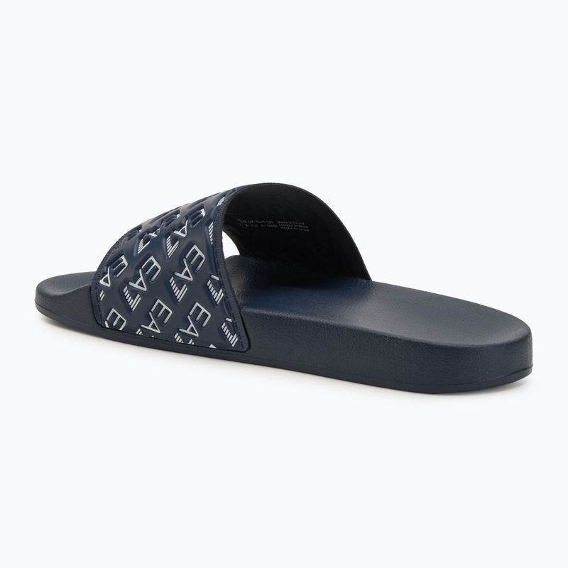 Шльопанці EA7 Emporio ArmaniWater Sports All Over navy / white 3