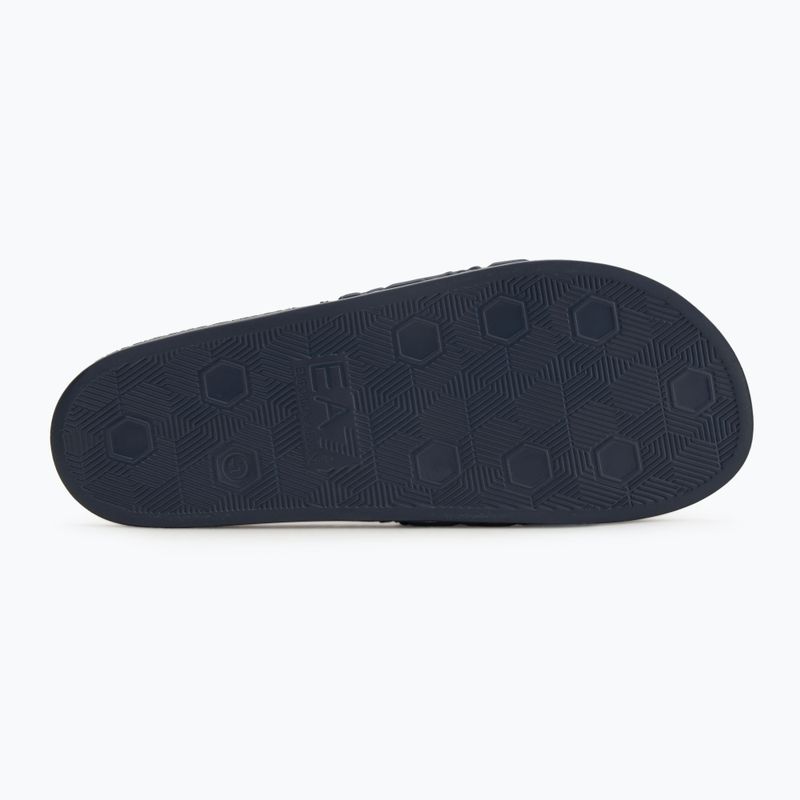 Шльопанці EA7 Emporio ArmaniWater Sports All Over navy / white 4