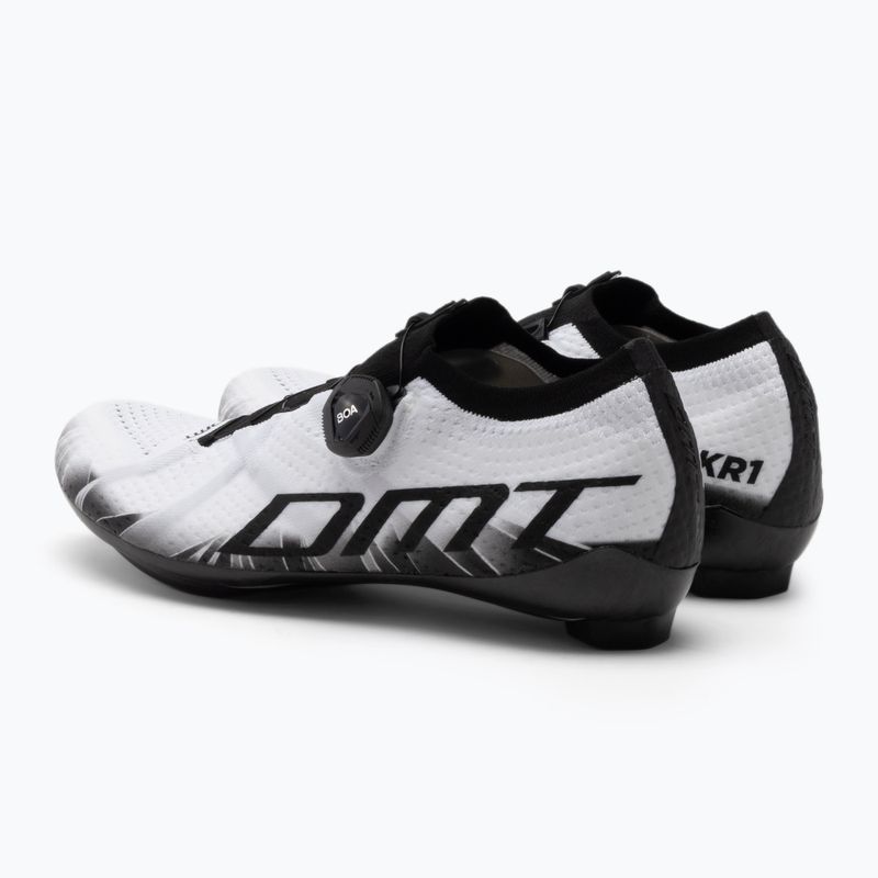 Кросівки велосипедні шосе чоловічі DMT KR1 white/black 3