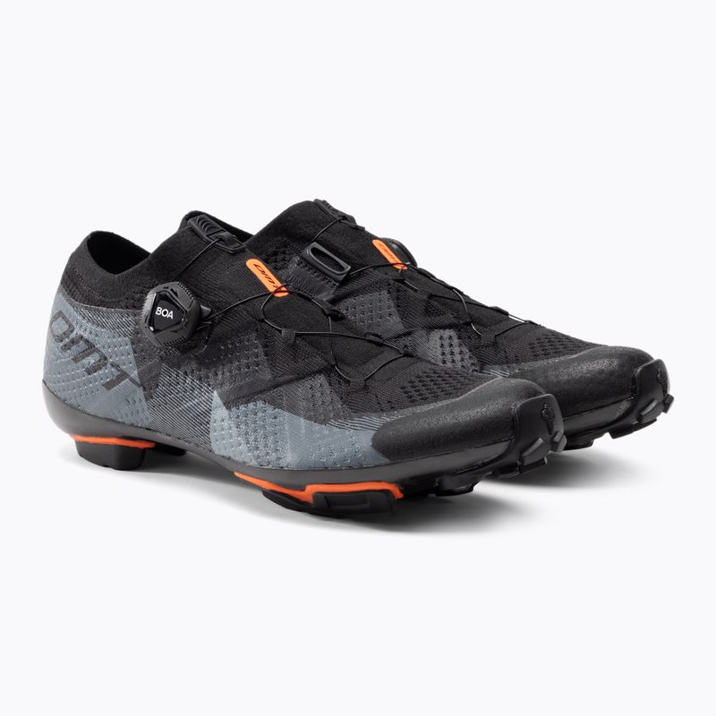 Кросівки велосипедні МТВ чоловічі DMT KM1 black/grey 5
