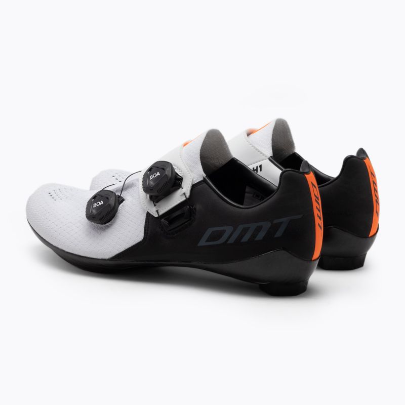 Кросівки велосипедні шосе чоловічі DMT SH1 black/white 3