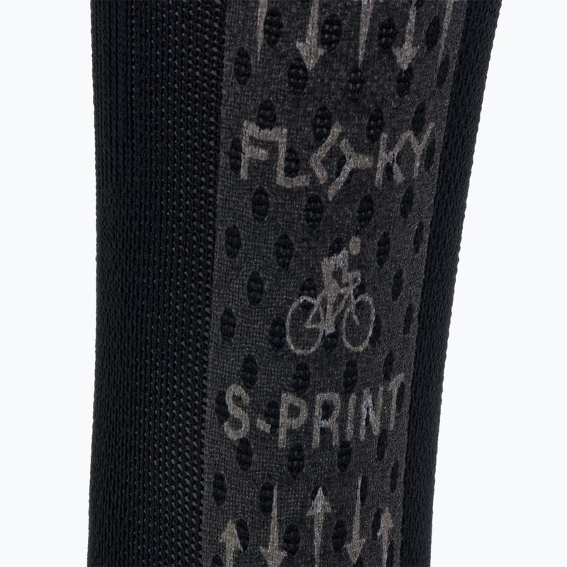 Велошкарпетки DMT S-Sprint Biomechanic black/white 4