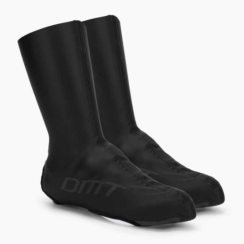 DMT Rain Race чорні/чорні світловідбиваючі захисні бахіли для велосипедів
