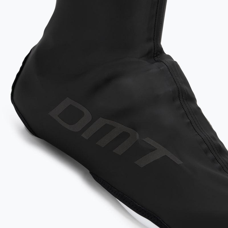 DMT Rain Race чорні/чорні світловідбиваючі захисні бахіли для велосипедів 2