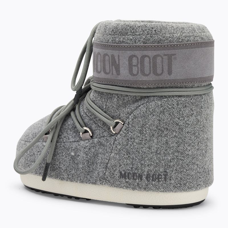 Черевики зимові жіночі Moon Boot Icon Low Felt grey 3