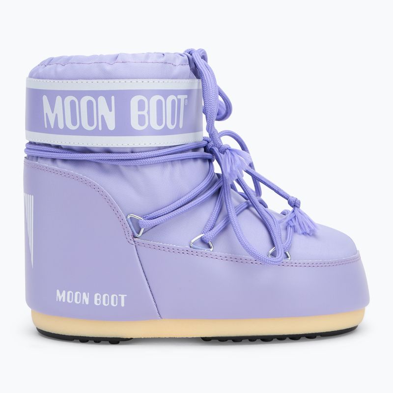 Черевики зимові жіночі Moon Boot Icon Low Nylon lilac 2