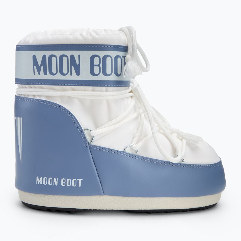 Черевики жіночі Moon Boot Icon Low Nylon elephant grey/white 2