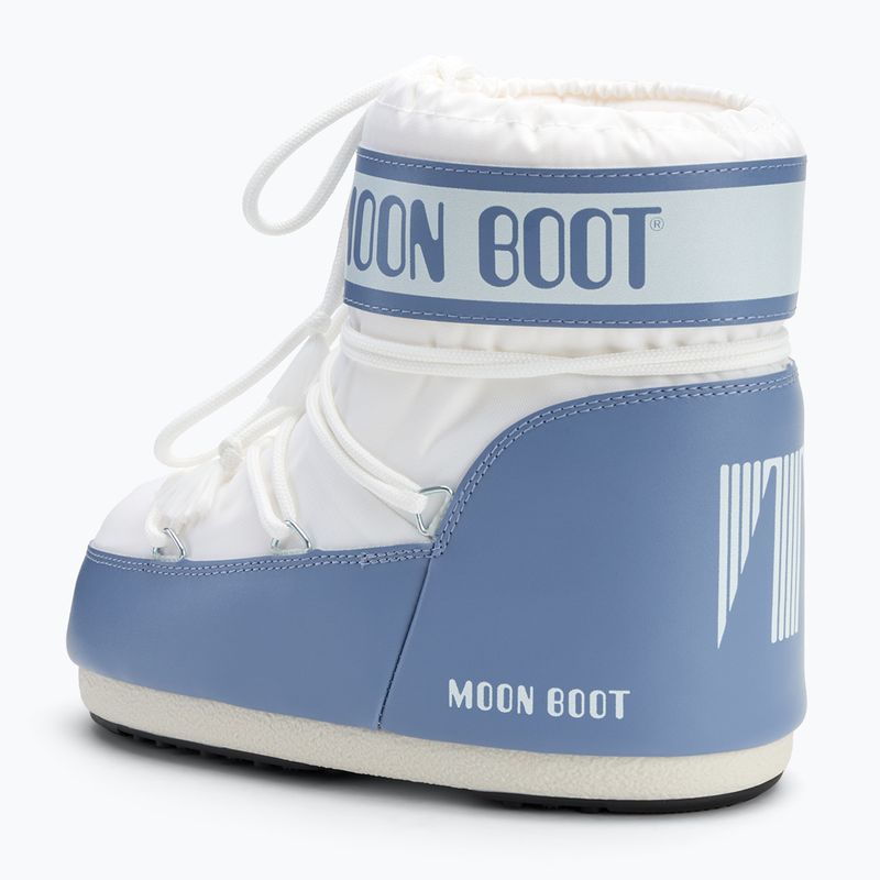 Черевики жіночі Moon Boot Icon Low Nylon elephant grey/white 3