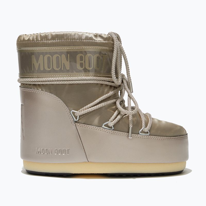 Черевики жіночі Moon Boot Icon Low Glance platinum 8