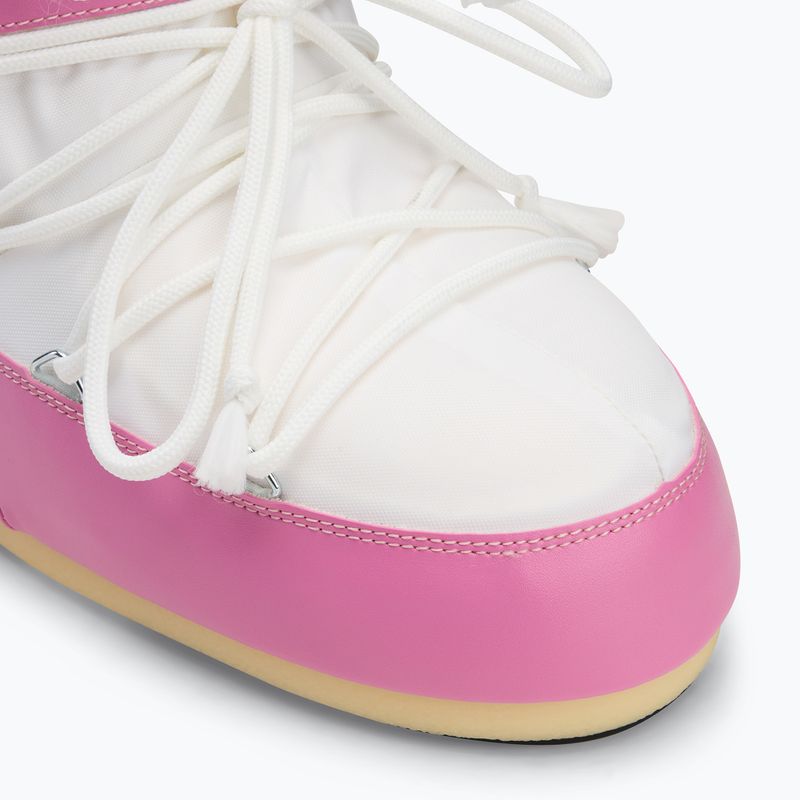 Черевики зимові жіночі Moon Boot Icon Low Nylon pink/white 7